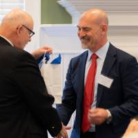 J Snider with Dean Antczak